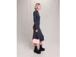Robe longue en maille