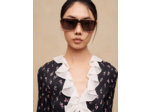 Robe courte à motifs
