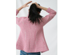 Veste cintrée façon tweed