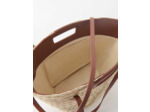 Panier en palme tressé