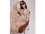 Robe longue imprimée