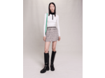 Jupe courte tweed
