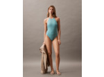 MAILLOT DE BAIN UNE PIECE À COL BÂLETTES AVEC PADS AMOVIBLES