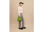 Sac M en cuir suède