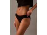 CULOTTE BASSE EN LACET AVEC DENTELLE LOGO