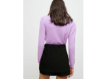 Short jupe en crêpe