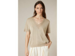 Pull manches courtes Femme MARLYN PU W M+ Beige