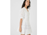 Robe patineuse en guipure