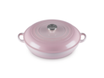 Faitout campagnard 30cm en fonte émaillée shell pink