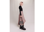 Robe asymétrique flanelle
