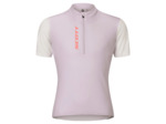 Maillot manches courtes Enfant JUNIOR Coton Blanc/Rose
