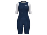 Combinaison de triathlon manches courtes Femme ICON Bleu Marine