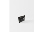 Porte-cartes zippé en cuir embossé