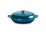 Faitout campagnard 30cm en fonte émaillée deep teal
