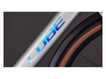 Vélo trekking électrique NULANE HYBRID C:62 RACE 400X FE Gris