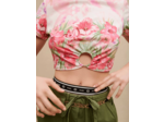 T-shirt fleuri