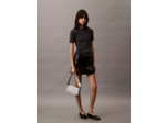 T-SHIRT SANS MANCHES EN COTON RIB