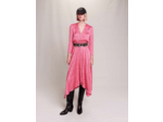 Robe mi-longue imprimé fleuri