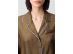 Chemise soie imprimée