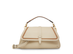 Diane de Lancel - Sac gibecière - Grand modèle - Cuir de vachette grainé et lisse
