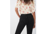 Jean skinny à taille mi-haute