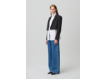 Veste satinée tailleur