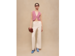 Pantalon de tailleur large