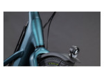 Vélo cargo électrique LONGTAIL HYBRID FAMILY 800 Vert Royal/Noir