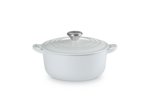 Cocotte ronde 20cm en fonte émaillée vapeur