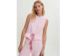 Top sans manches en tweed