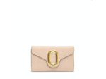Romane de Lancel - Portefeuille slim rabat - Nude