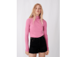 Tee shirt façon sous pull col roulé