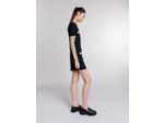 Robe courte en maille