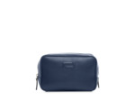 GRAND HOTEL CUIR GRAINE ET LISSE - TROUSSE TOILETTE - Bleu Petrole