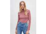 Pull ajusté en jacquard Clover Maje