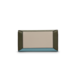 Enveloppe de Lancel - Portefeuille continental dépliant - Cuir grain rizière