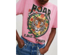 Tee shirt "Like a Tiger" rose