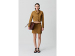 Veste courte col tailleur