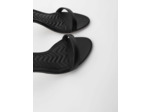 Sandales à talon brides fines en cuir