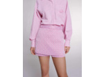 Short effet jupe en jacquard