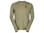 T-shirt manches longues Homme TRAIL STORM WARM LIGHT Gris Poussière