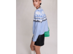 Jupe courte en cuir