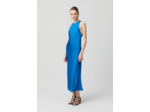 Robe longue satinée dos nu