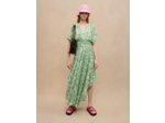 Robe longue asymétrique