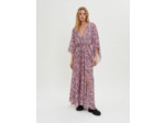 Robe foulard fluide à imprimé Paisley
