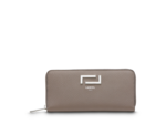 Pia de Lancel - Portefeuille slim zippé - Grand modèle - Cuir de chèvre grainé