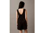 ROBE MINI SANS MANCHES EN POPLINE