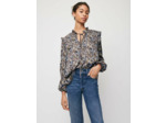 Blouse à motifs fleuris