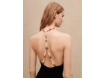 Robe longue détail chaine