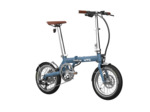Vélo pliant électrique OG16 Bleu Satin